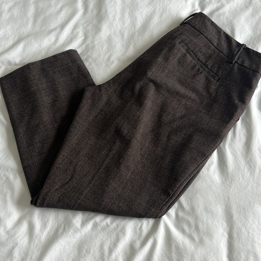 Plaid Ann Taylor dress pants